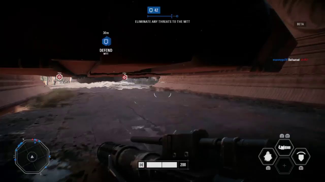 Stars Wars Battlefront 2 Beta Gameplay