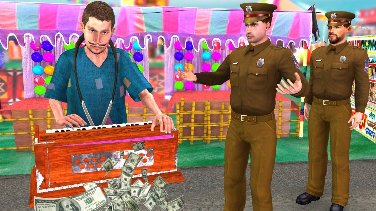 भिखारी चोर कहानियां - Funny Beggar Chor Kahaniya 😁- Hindi Funny Comedy Video 