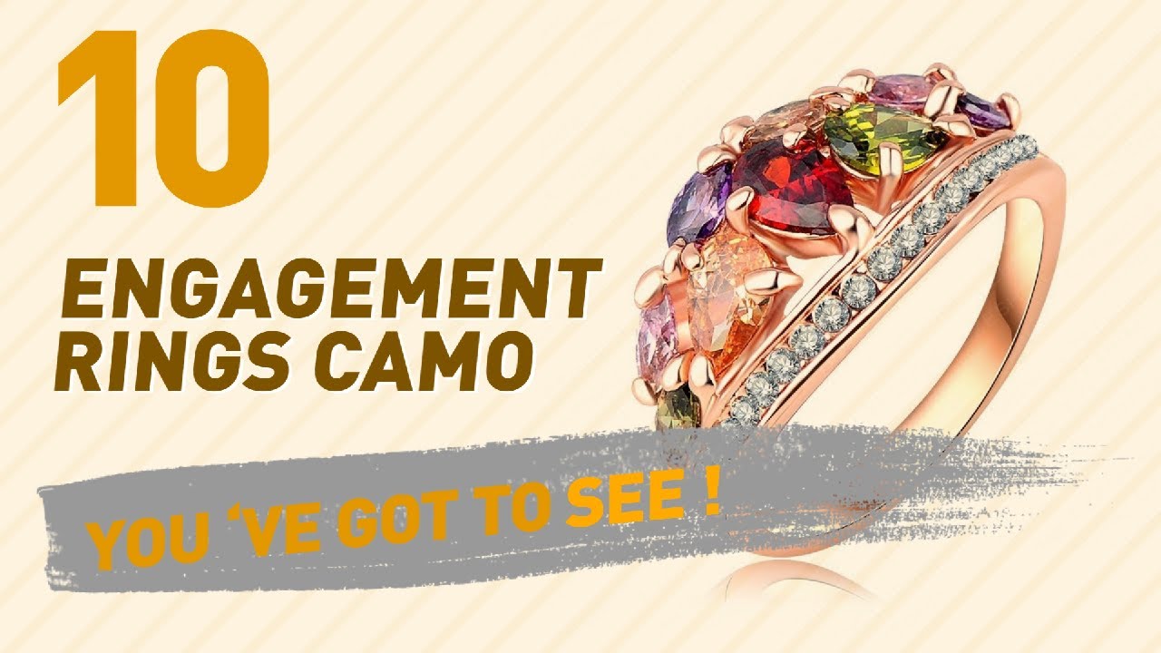 Engagement Rings Camo Top 10 Collection // UK New & Popular 2017