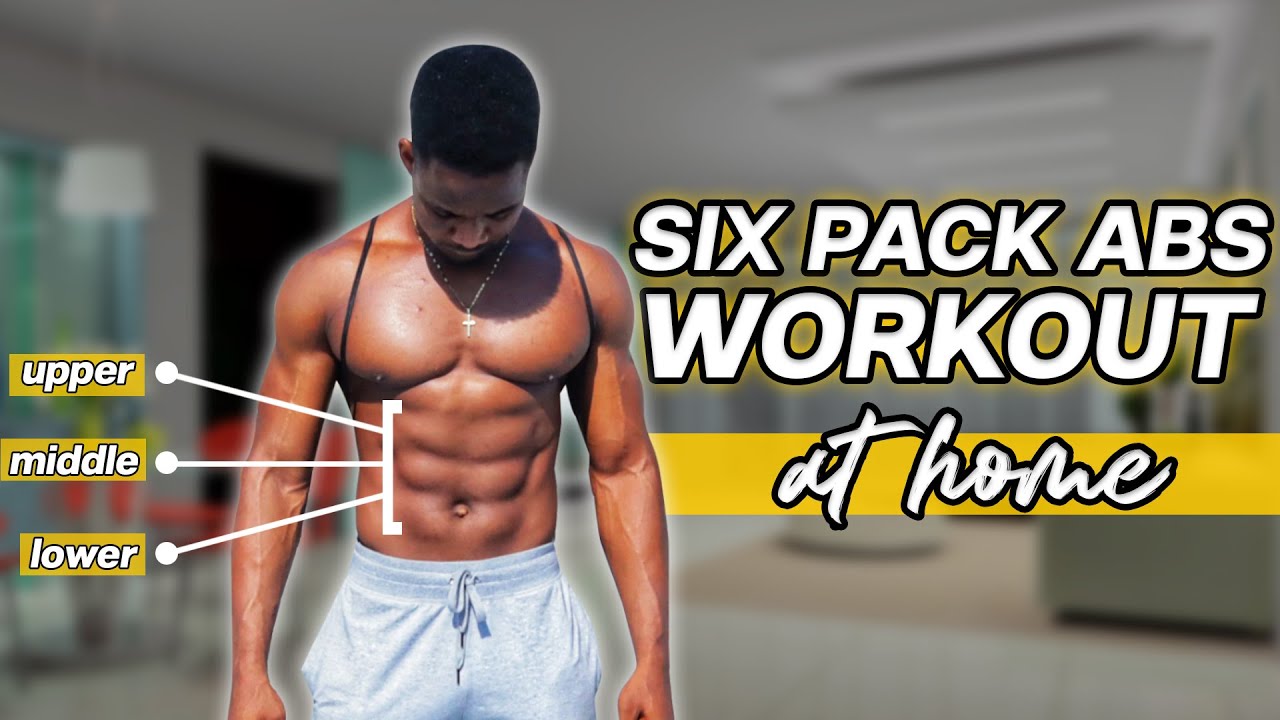 6 Pack Beginner Abs Workout At Home (No Equipment ) - YouTube