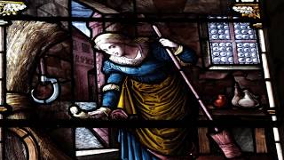Parable of the Lost Coin - Stained Glass Window - Youghal - Co. Cork