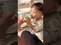こんな幸せな顔されたらおやすみミルクやめられないよぉぉ1歳/A happy face after drinking milk.