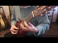 Fuente y caudal paco de lucia tremolo played on a 6 string ukuleleguitalele