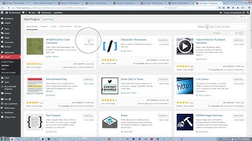 Installing an Inline Code Button for WordPress