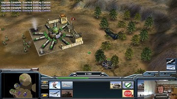 Command & Conquer: Generals Zero hour USA campaign 2 mission using beng lazer demo nuke mod