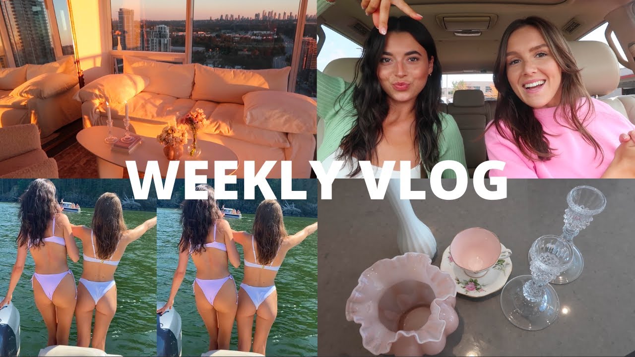 VLOG: Car Shopping, Decor Update, Antique Haul & Boat Day! | Emma Rose