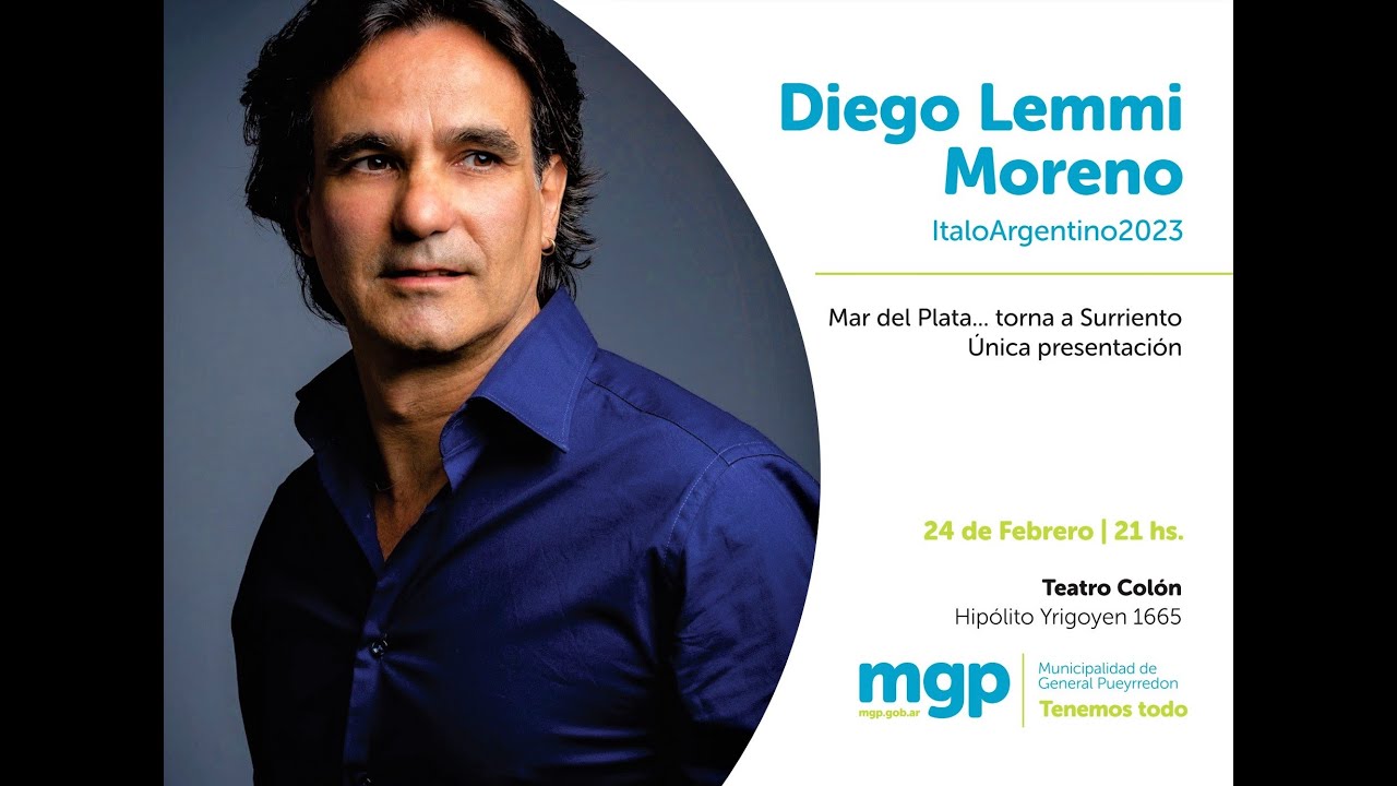 Torna a Surriento 💙✨🎧 Diego Lemmi Moreno [Mar del Plata - MGP]