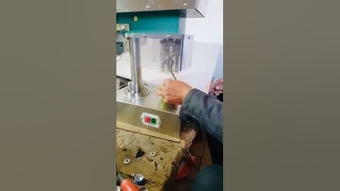 Vials crimping machine semi automatic all electric type crimper