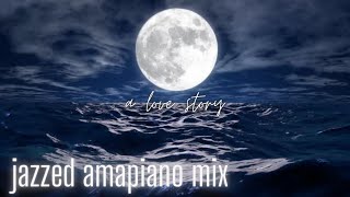 Private School Piano| A Love Story| Jazzy Soulful Amapiano Mix🌊🐚🌘🌑🖤🌺