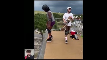 Ah her very first drop in at Mount Trashmore 😱🥹..#youtubeshorts #viral #satisfying #satisfyingvideo