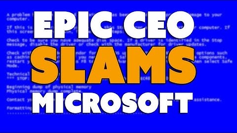 Epic CEO: Gaming with Windows 10 UWP "WILL Die" - The Know