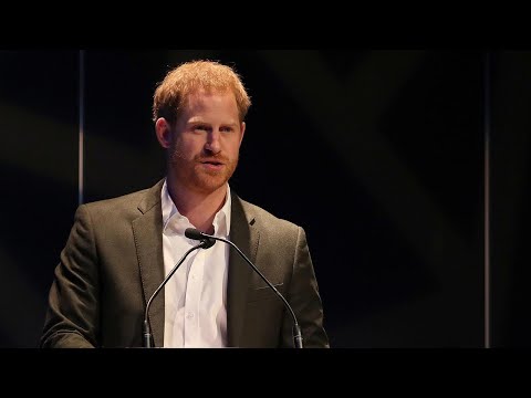 Prince Harry asks to be introduced simply as 'Harry' at one of his last royal engagements