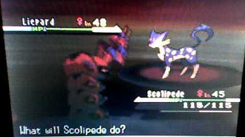 Pokémon Black Mono-Bug Run 18 - vs. Grimsley (Elite Four)