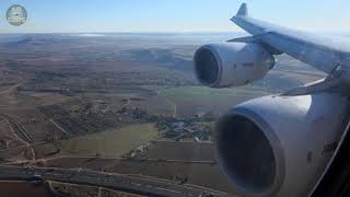 Powerful Airbus A340-600 Rolls-Royce Trent 500 Engines: Soft Iberia Landing at Madrid! [AirClips] screenshot 2