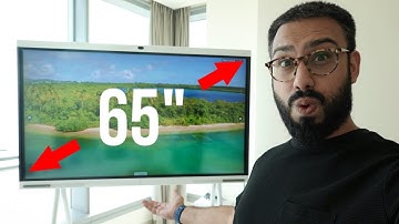 I have this 65 inch HUAWEI IdeaHub in my Home OFFICE!