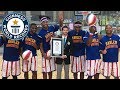 Harlem Globetrotters most half-court shots by a team - Guinness World Records
