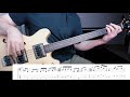 Black market live bass cover with tab jaco pastorius