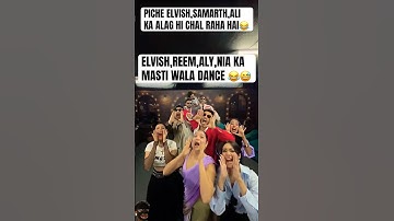 Elvish Yadav, Reem Shaikh, Aly goni & Nia Sharma Fun During Shoot for Laughter Chefs Season 2