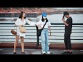 Man Verbal Abuses Girl Who Had Plastic Surgery | Social Experiment “赶紧滚!”看到女生因整形而遭辱骂,几个男生围了上去(社会实验)