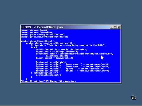 59 J2EE   Chapter06 Enterprise JavaBeans Lesson6 Calling Bean Methods