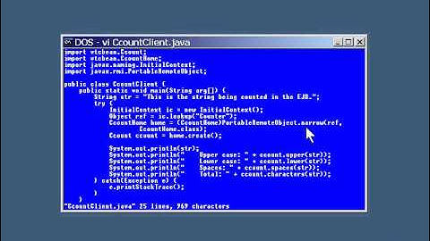 59 J2EE   Chapter06 Enterprise JavaBeans Lesson6 Calling Bean Methods