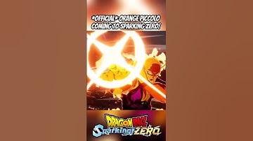 Orange Piccolo is coming to Sparking Zero! He looks so clean bruh 😭 they did my boy good #shorts