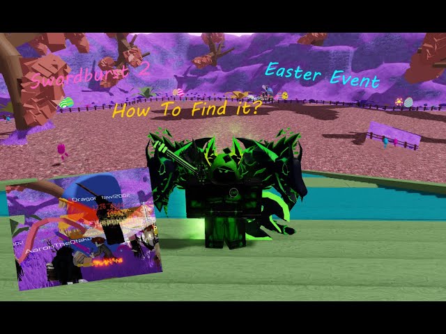 Swordburst 2 Easter Event Is Here How To Find It Youtube - roblox swordburst 2 easter event