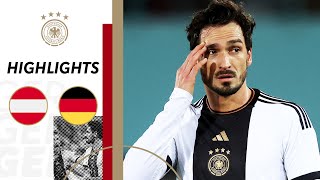 Bitter defeat in last game of the year | Austria vs. Germany 2-0 | Highlights | Men Friendly