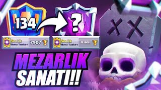 Mezarlık cadı ile mezarlık sanatı yapıyoruz 