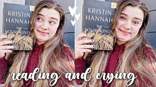 Reading The Four Winds and crying like a b*tch [reading vlog]
