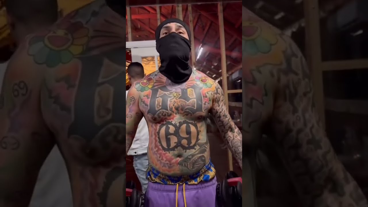 6ix9ine Shows His Results After Working Out