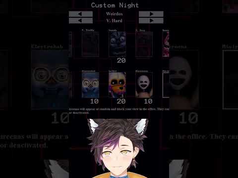 Overconfident much? - FNAF Sister's Location #shorts #fnaf5 #vtuber