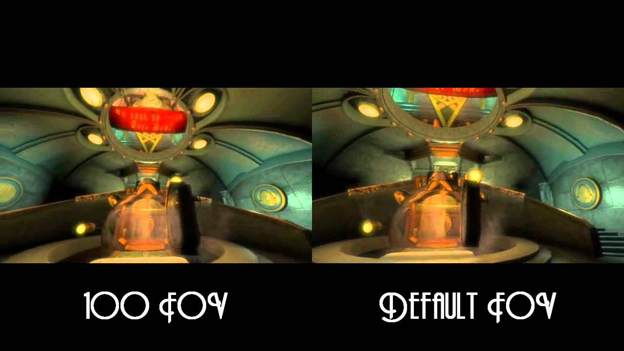 Bioshock Field of view comparison - YouTube