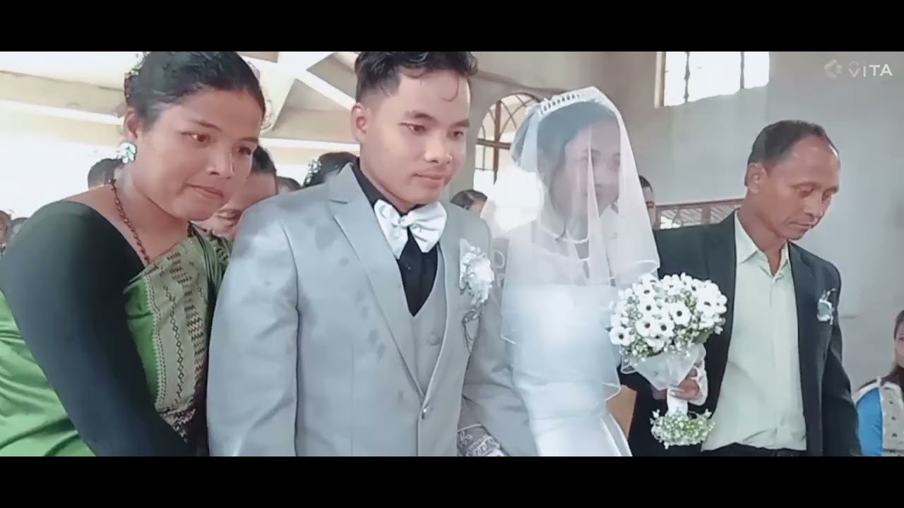 Wedding. Benjamin pohtam weds Methilda pohsana 💍🎉  Nagakhal village. 14/1/2026