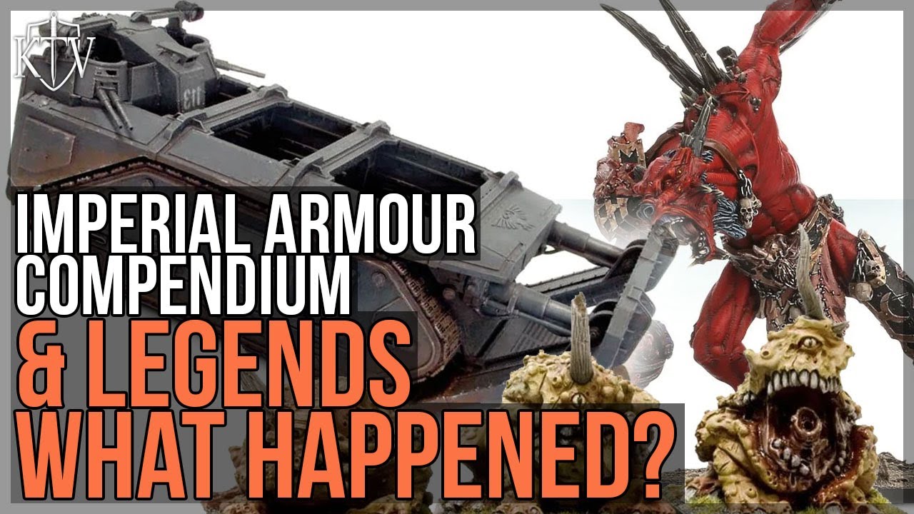 Imperial Armour Compendium & Warhammer Legends - Inconsistencies With GWs Own Approach