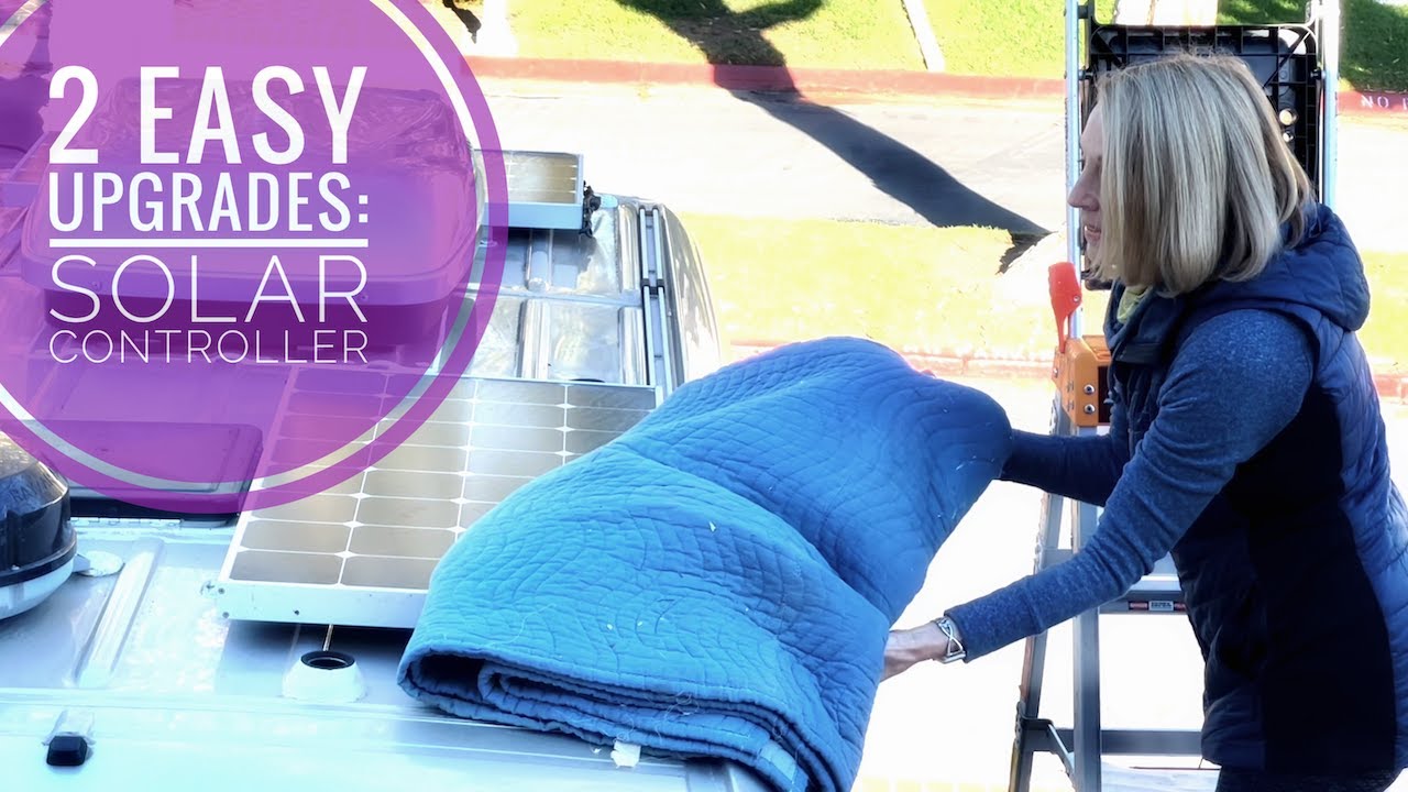 2 Easy Upgrades to our Pleasureway Ascent Campervan Go Power Solar