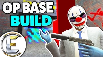 OP BASE BUILD! - Gmod DarkRP Life #2 (Base Building Tips And Becoming A Base Inspector Raiding)