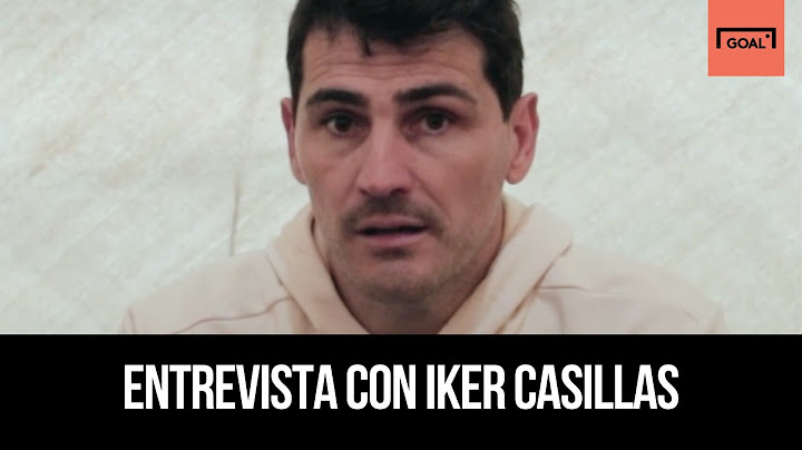 Iker Casillas revela quién es el mejor portero del mundo - Entrevista