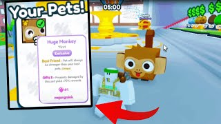 I Redeemed A Huge Monkey In Pet Simulator X