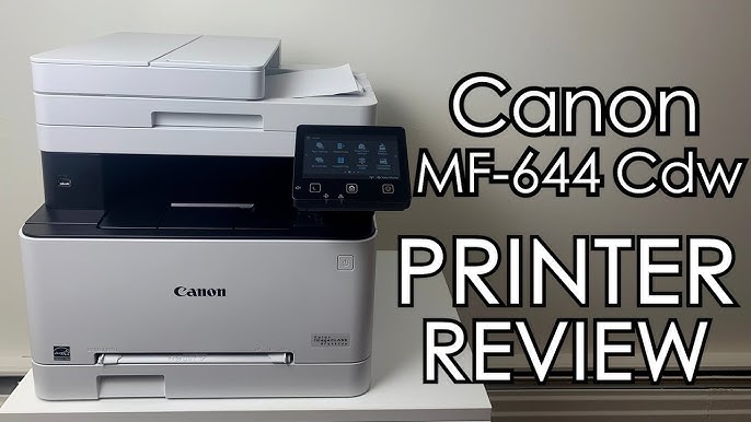 Unboxing and Review of Canon ImageClass MF643Cdw Color Printer in Hindi -  YouTube