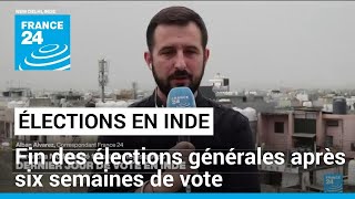 En Inde, fin des élections générales après six semaines de vote • FRANCE 24