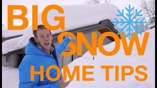 SNOW, ROOFS, WATER, FLOODS -  Living in Steamboat Springs Home TIPS