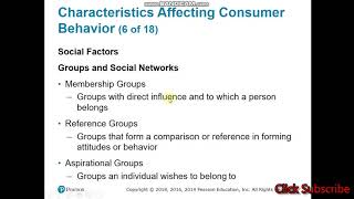 Social Factors - Affecting Consumer Behavior