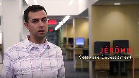 Jérôme – I Dared to Learn Automation with a Software Development Program at McGill