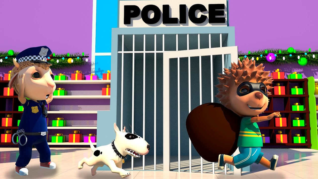 Polícia Prende Ladrão | Equipe de Resgate | Desenho Animado | Dolly e Amigos