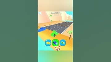 Shape Shifting 2 GAMEPLAY Level No - 1065 Walkthrough - New Update Car Racing #ShapeShifting #shorts