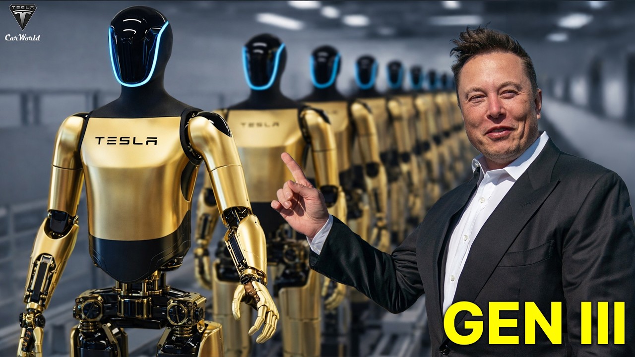 New Tesla Bot Gen 3 Capabilities Change Everything. Elon Musk Reveals 50% Cheaper
