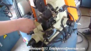 Single Side Head Rod and Solid Bar Chamfering Machine