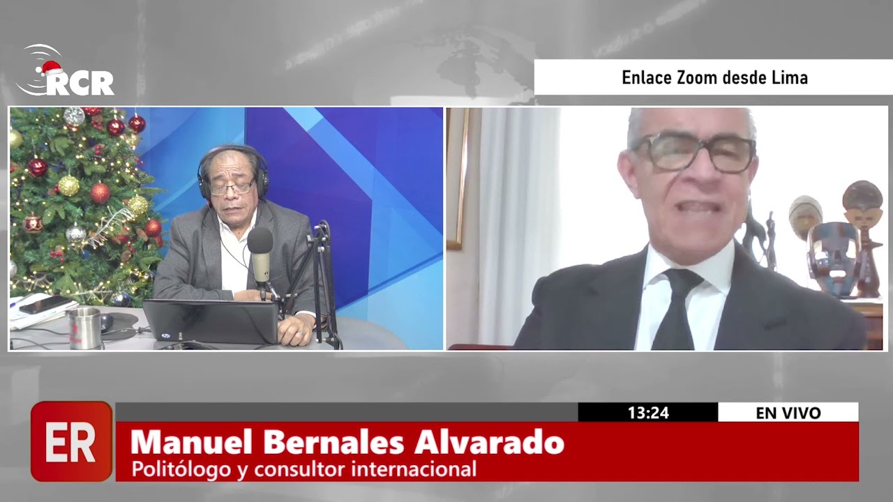 ENTREVISTA A MANUEL BERNALES ALVARADO POLITÓLOGO Y CONSULTOR INTERNACIONAL