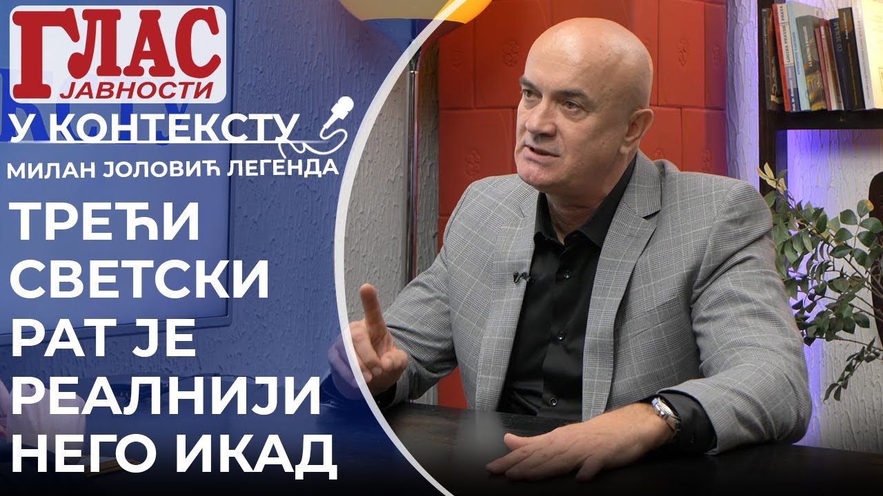 MILAN JOLOVIĆ LEGENDA: RAT U UKRAJINI ĆE SE PRELITI NA NEKU OD PRAVOSLAVNIH ZEMALJA